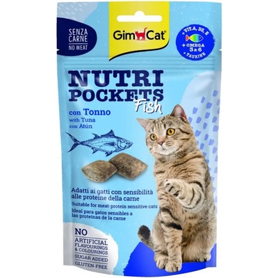 Gimborn GimCat Nutri Pockets тонзин 3 x 60 г