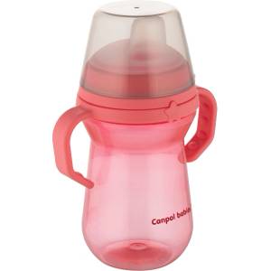 Canpol babies Неразливаща се чаша Canpol - 250 ml, Розова (56/615_pin)