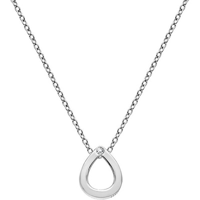 Hot Diamonds Strieborný náhrdelník s kvapkou Amulets DP746