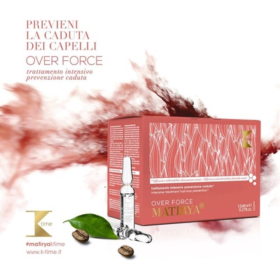 K-Time Matirya Over Force ampule proti padání vlasů 12 x 8 ml