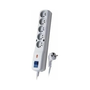 Lestar Power strip Lestar LV-530W anti-surge 5 sockets 1.5 m gray