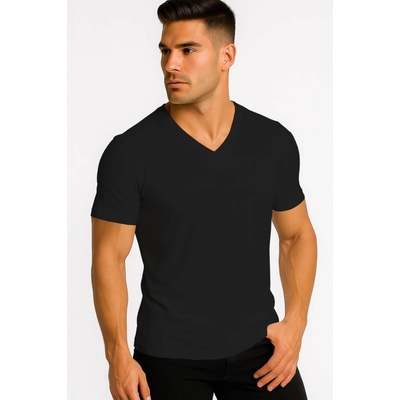 Malfini Slim Fit tričko s výstrihom do V MLI-14601