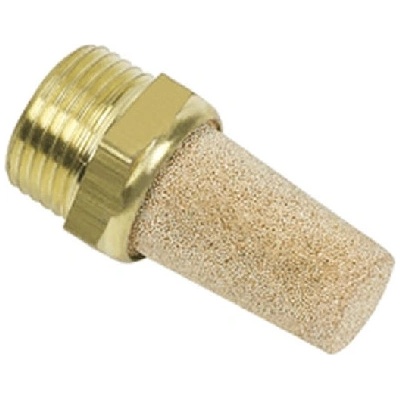 Tlumič hluku bronzový se závitem 1/4"