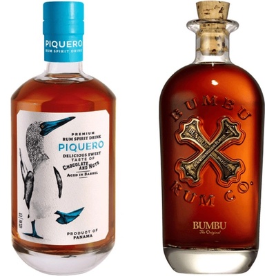 Bumbu 40% 0,7 l a Piquero 40% 0,7 l (set)