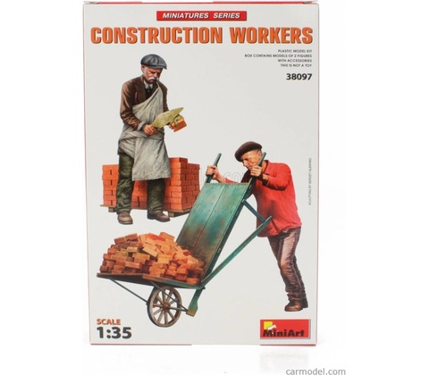 Constructo Miniart Figures r Workers / 1:35