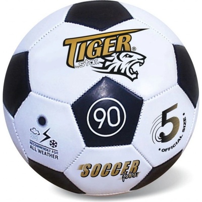 Míč kožený fotbalový černý