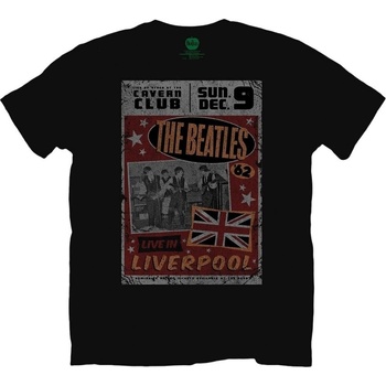 The Beatles Live In Liverpool Black L Риза (BEATTEE105MB03)