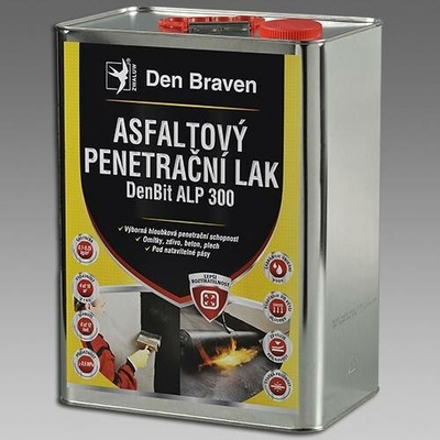 Asfaltový penetrační lak DenBit ALP 300 - 9 kg plech