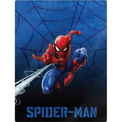Carbotex Detská deka modrá Spider Man