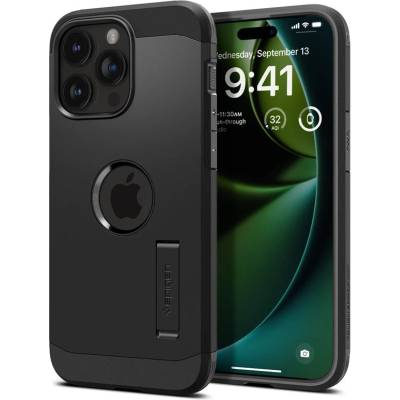 Spigen Гръб Spigen Tough Armor MagSafe за iPhone 15 Pro Max - Черен