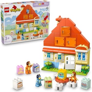 LEGO® DUPLO® Bluey - Bluey's Family House with Memory Game (10459)