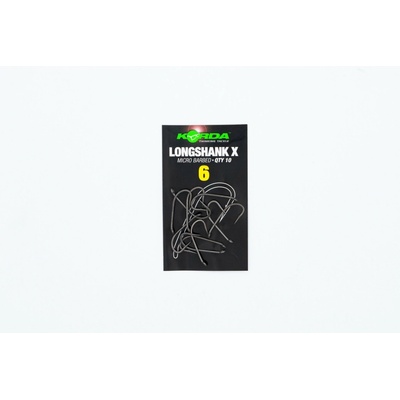Korda Long Shank X vel.4 10 ks