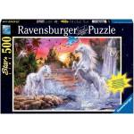 Ravensburger - Puzzle Unicorns by river - 500 piese