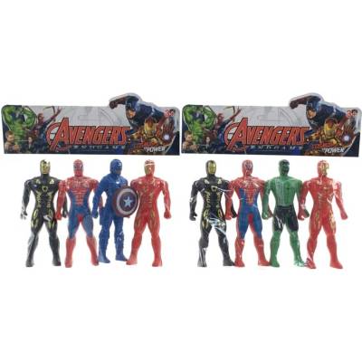 Armtoys 4 ФИГУРИ СУПЕРГЕРОИ МАЛКИ В ПЛИК