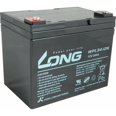LONG 12V 34Ah M5 LongLife WPL34-12N