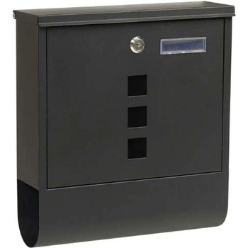 Image 1 of Pepita водоустойчива пощенска кутия с плексигласово прозорче - черен (YG2)