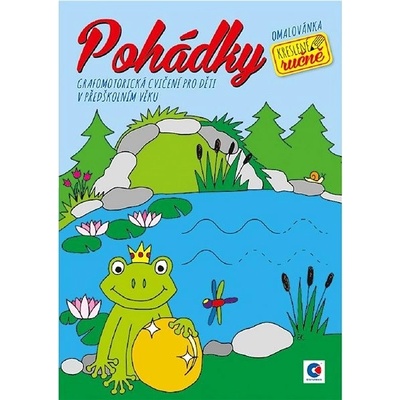 Grafomotorická omalovánka A4 Pohádky