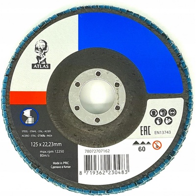 Norton Listová brúska 125 x 22,2 mm N78072707162