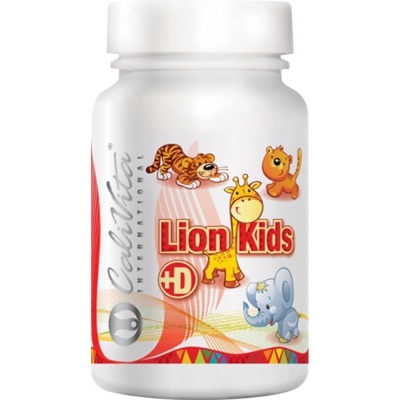 CaliVita Lion Kids Punch + Vitamin D [90 Дъвчащи таблетки]