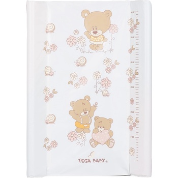 Tega Baby Подложка за повиване Tega Baby - Мече, бежова (PZPTB01802BE)