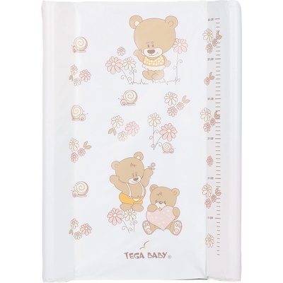 Tega Baby Подложка за повиване Tega Baby - Мече, бежова (PZPTB01802BE)