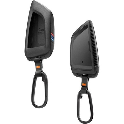 Přívěsek na klíče Spigen Key Fob Cover BK100 ochranné pouzdro na klíč BMW s karabinou černé