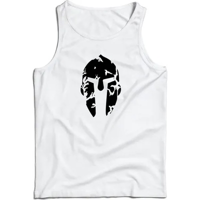 DRAGOWA Мъжки потник Spartan, бял, 160 г/м2 (7924)