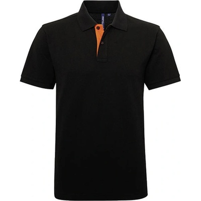 Asquith & Fox pánské polo triko AQ012 Black
