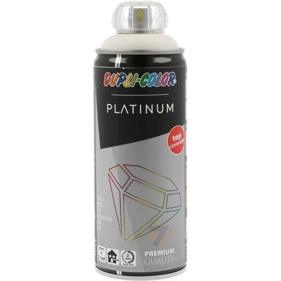 Dupli-Color Platinum RAL 9010 biela saténovo matná farba v spreji 400 ml