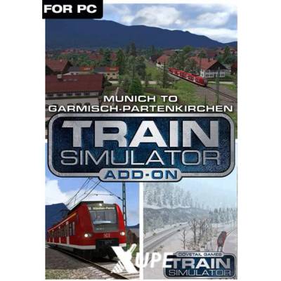 Игра Train Simulator: Munich - Garmisch-Partenkirchen Route Add-On за PC Steam, Електронна доставка