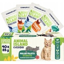 Animal Island Everyday Turkey and White fish fillets in broth 40 x 85 g