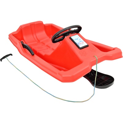 Sulov Bob plastový s volantem KVIDO červený