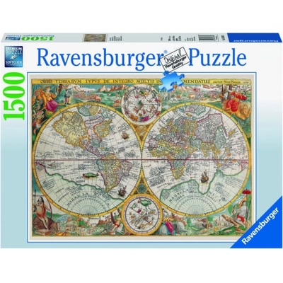 Ravensburger Mapa sveta 1594 1500 dielov