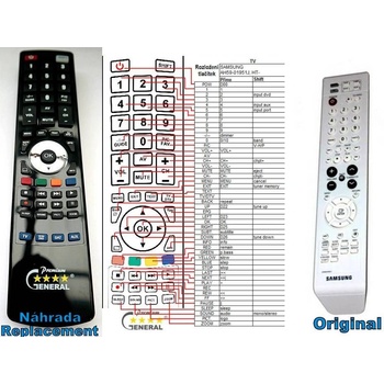 GENERAL SAMSUNG AH59-01951J - съвместимо дистанционно управление на марката General (AH59-01951J)