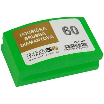 PRO5 Houbička diamantová brusná 100 x 55 mm