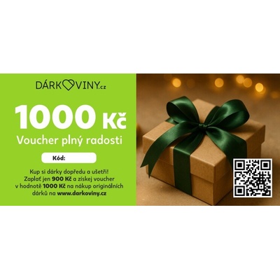 Voucher 1000Kč Plný radosti