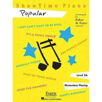 ShowTime Piano Popular | Nancy Faber, Randall Faber