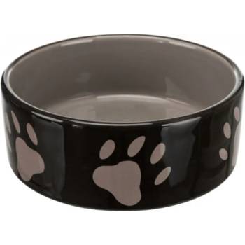 TRIXIE Ceramic Bowl - Керамична купа за храна и вода за кучета ø16 см. , 800 мл. кафява