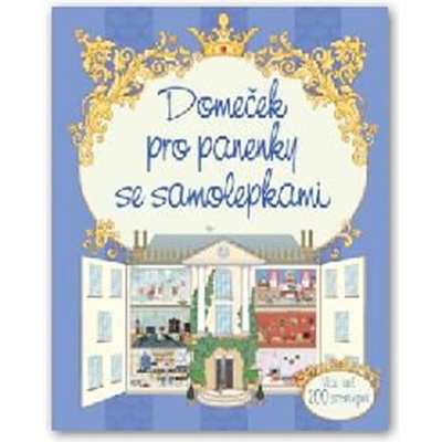Domeček pro panenky se samolepkami