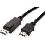 Valueline Кабел DisplayPort 1.1 DP - HDMI, 2K60Hz, M/M, 1, 5 м, черен 11.99. 5779-10 (11.99.5779-10)
