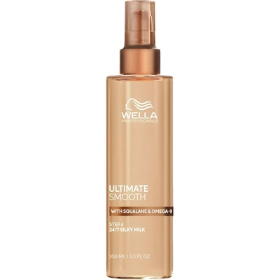 Wella Professionals Ultimate Smooth 24/7 Silky Milk Bezoplachová péče Unisex 100 ml