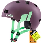 uvex Kid 3 cc children's bicycle helmet, plum mint, 55-58 cm - S4149721817 (S4149721817)