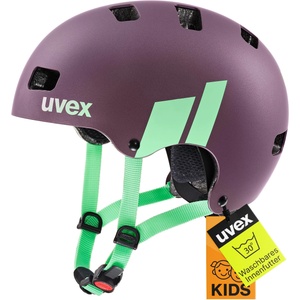 uvex Kid 3 cc children's bicycle helmet, plum mint, 55-58 cm - S4149721817 (S4149721817)