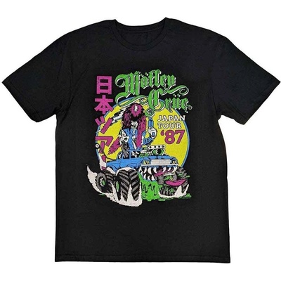 Mötley Crüe Girls Girls Girls Japanese Tour '87 Black M Риза (MOTTEE52MB02)