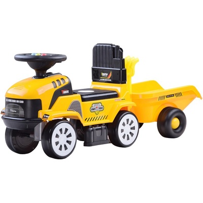 Tomido Odrážedlo TRAKTOR s přívěsem melodie