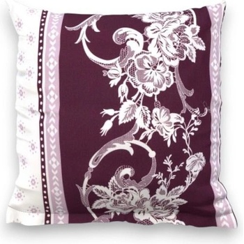 Kvalitex satén Mocha bordó 50 x 70 cm