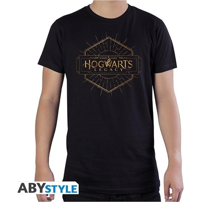ABYstyle tričko Harry Potter Hogwarts Legacy černá