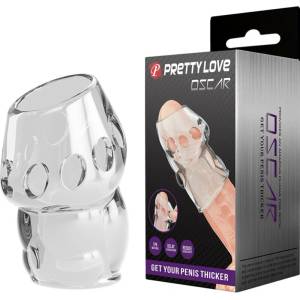 Pretty Love Oscar Penis Sleeve Clear