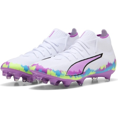 PUMA Дамски футболни бутонки Puma Ultra 5 Match+ Womens Firm Ground Football Boots - White/Multi