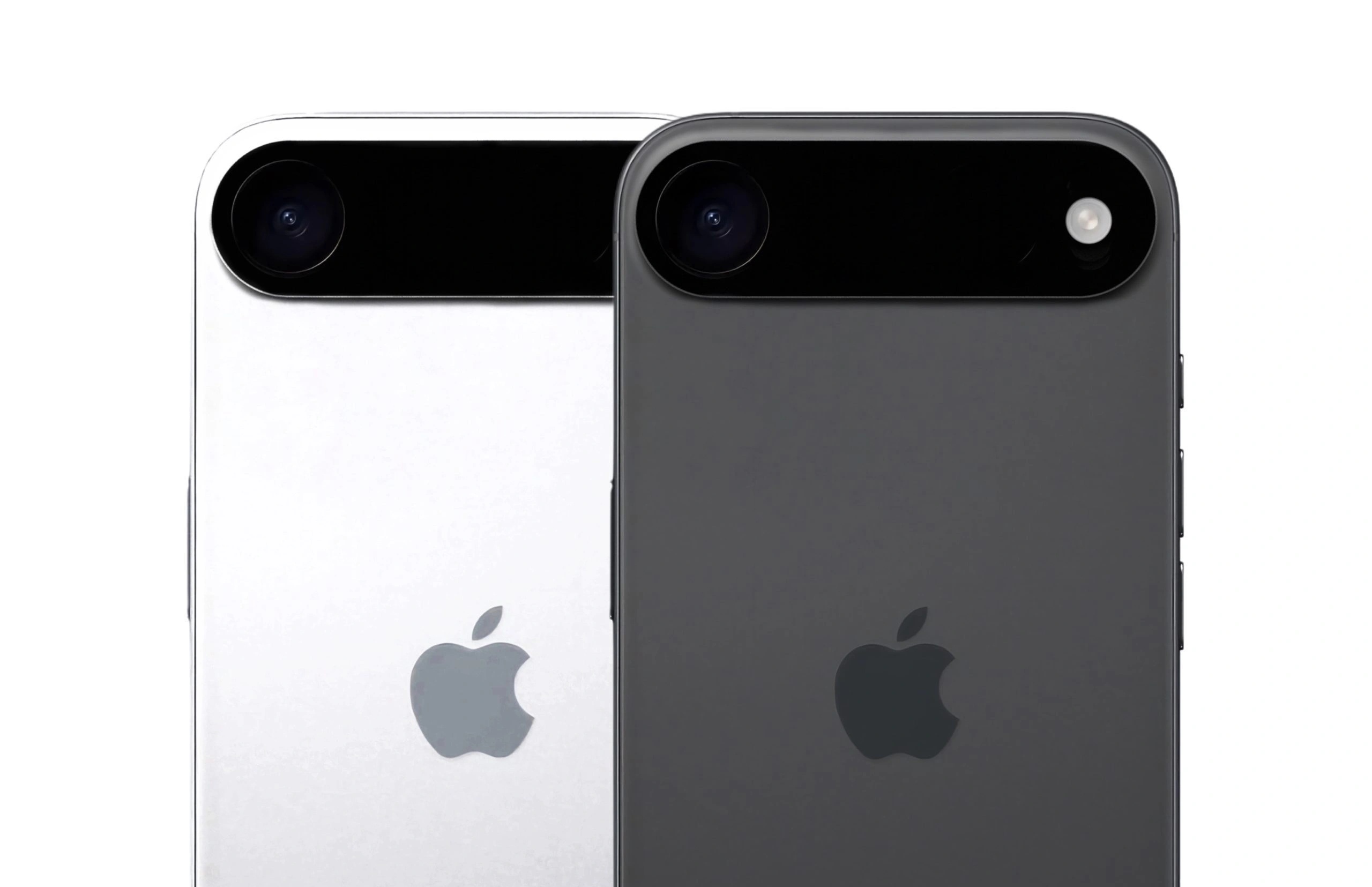 Možná podoba iPhone 17 v černé a bílé barvě